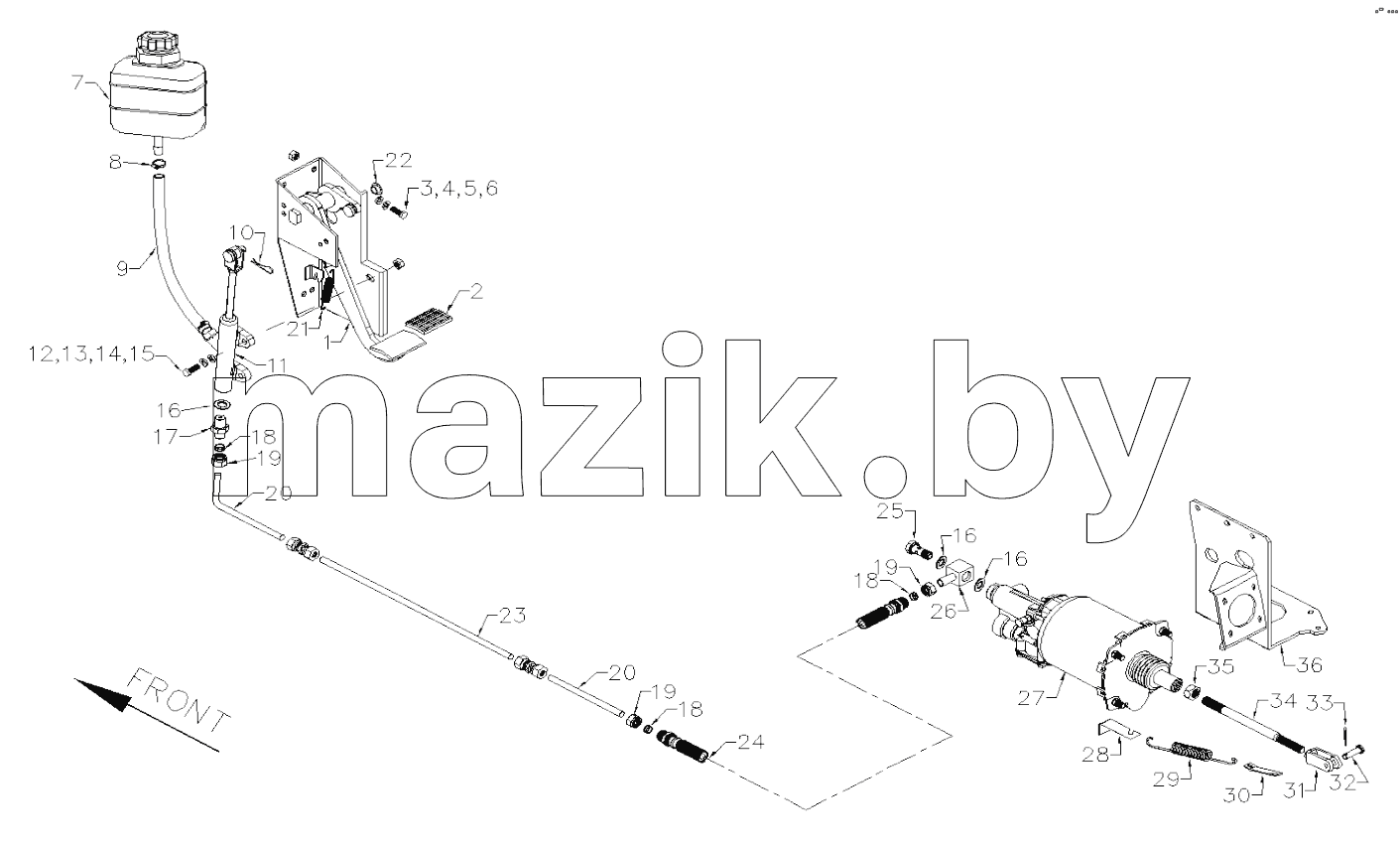 CLUTCH OPERATION SYSTEM