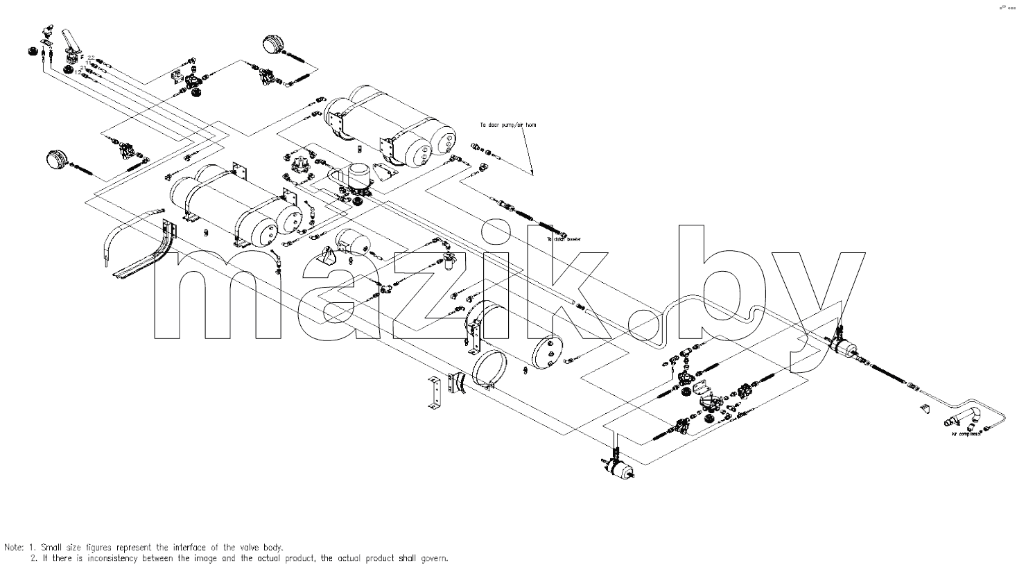 ARRANGEMENT DIAGRAM, BRAKE