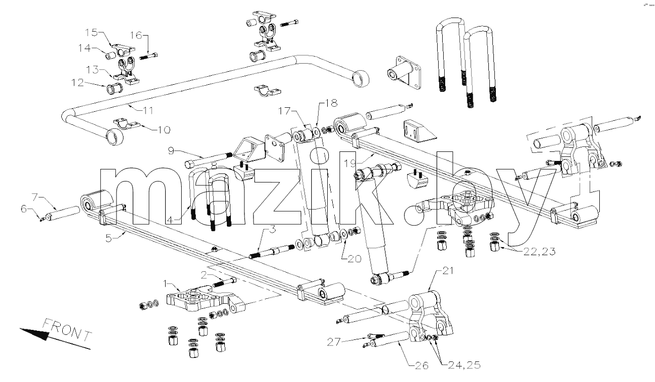 REAR SUSPENSION ASSEMBLY