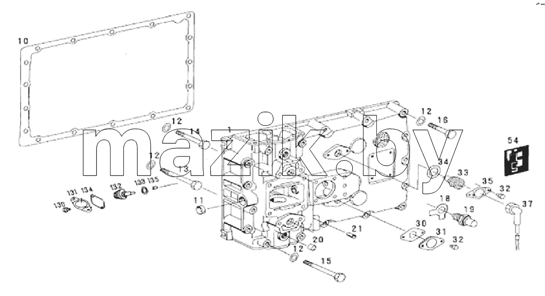 GEAR SHAFT COVER ASSY