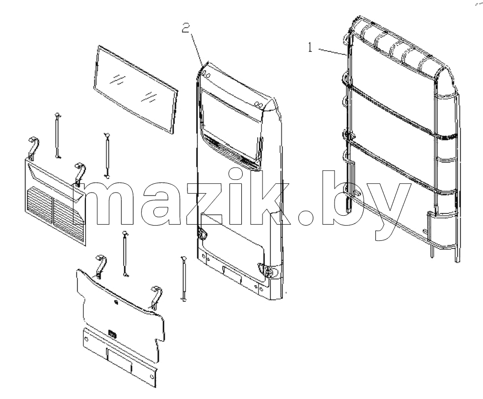  FRAME/PANEL ASSY