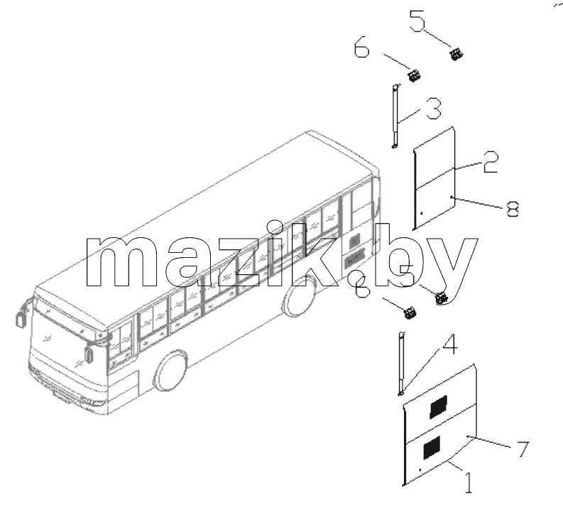  COMPARTMENT DOOR
