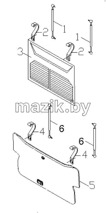  ENGINE COMPARTMENT DOOR