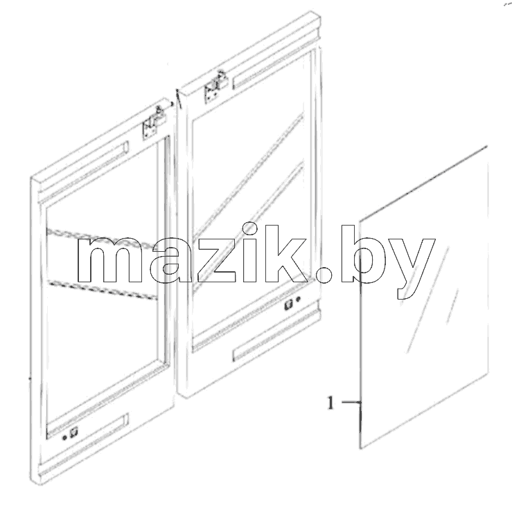  THE PASSENGER DOOR GLASS