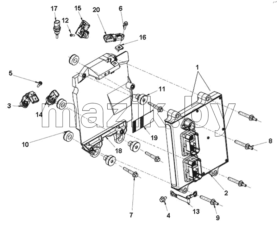  MODULE, ENGINE CONTROL