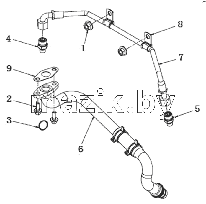  PLUMBING, TURBOCHARGER
