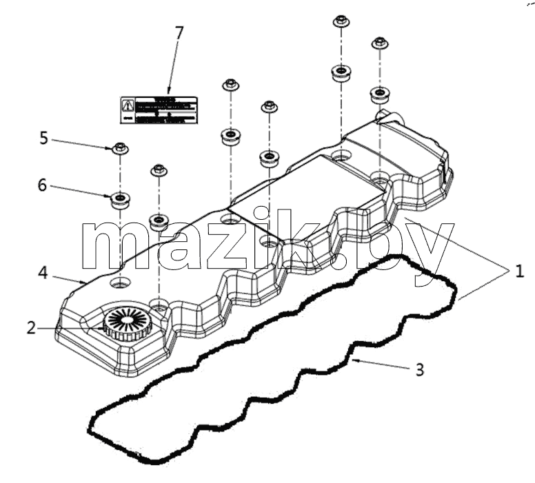  ARRANGEMENT, VALVECOVER