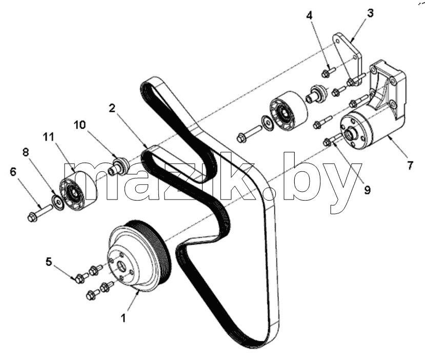  WATER PUMP DRIVE