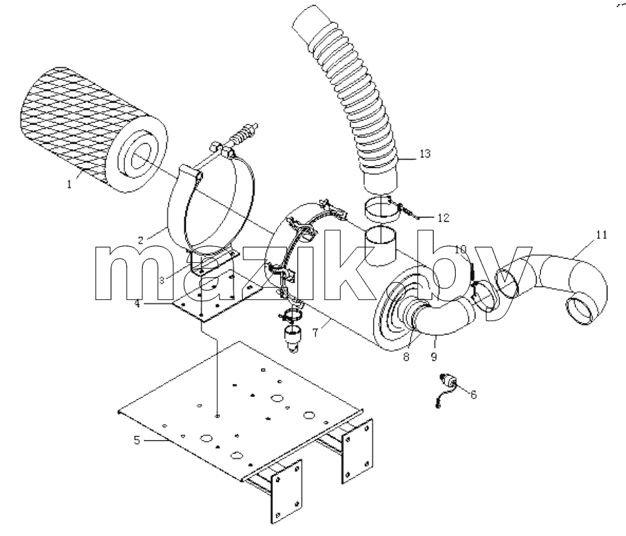  AIR INTAKE SYSTEM - ENGINE