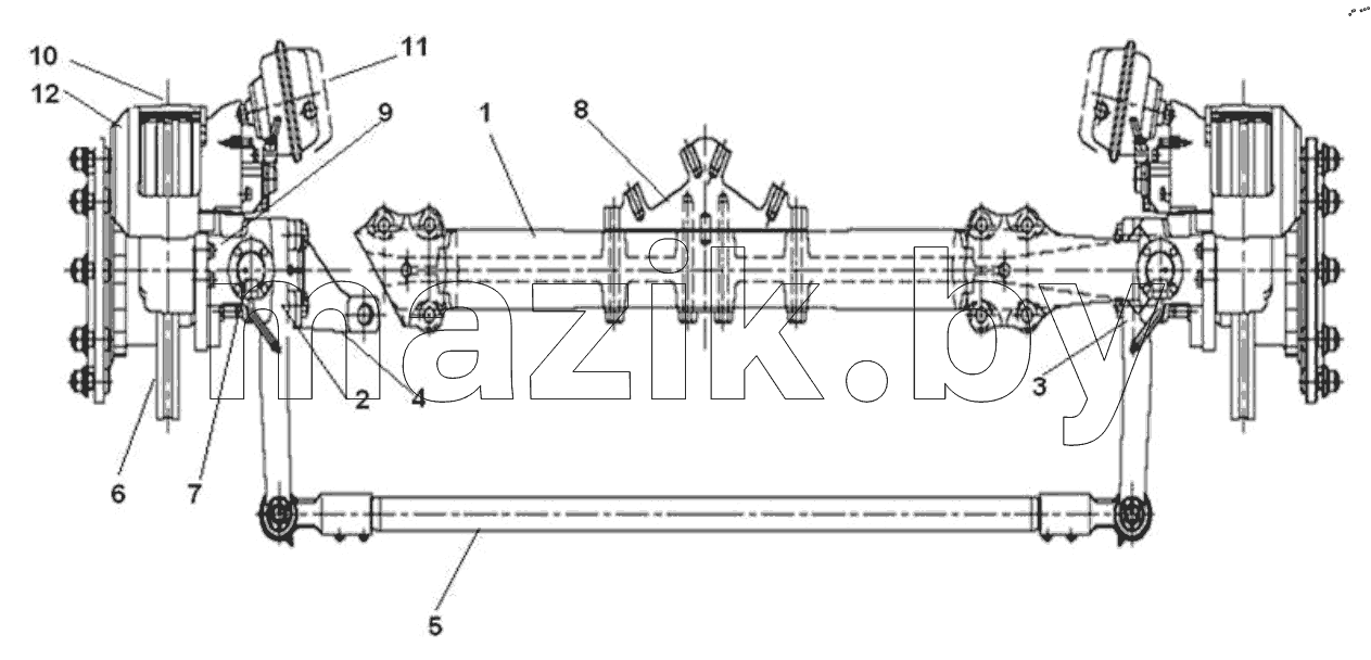  FRONT AXLE UNIT