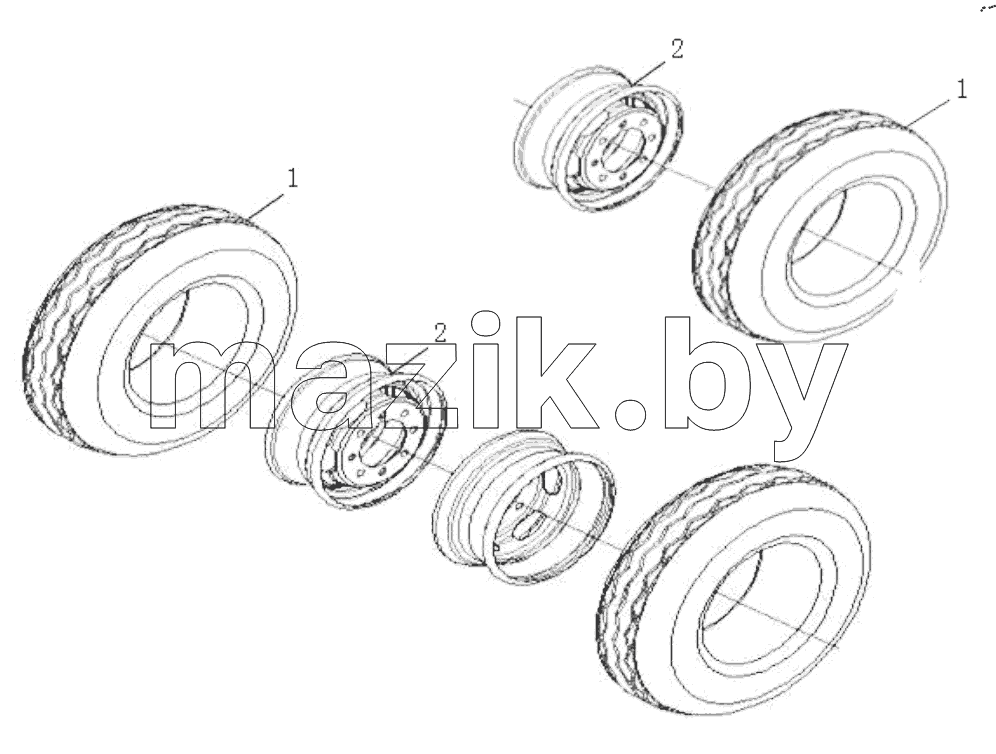  TIRE AND RIM