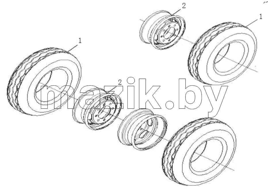  TIRE AND RIM
