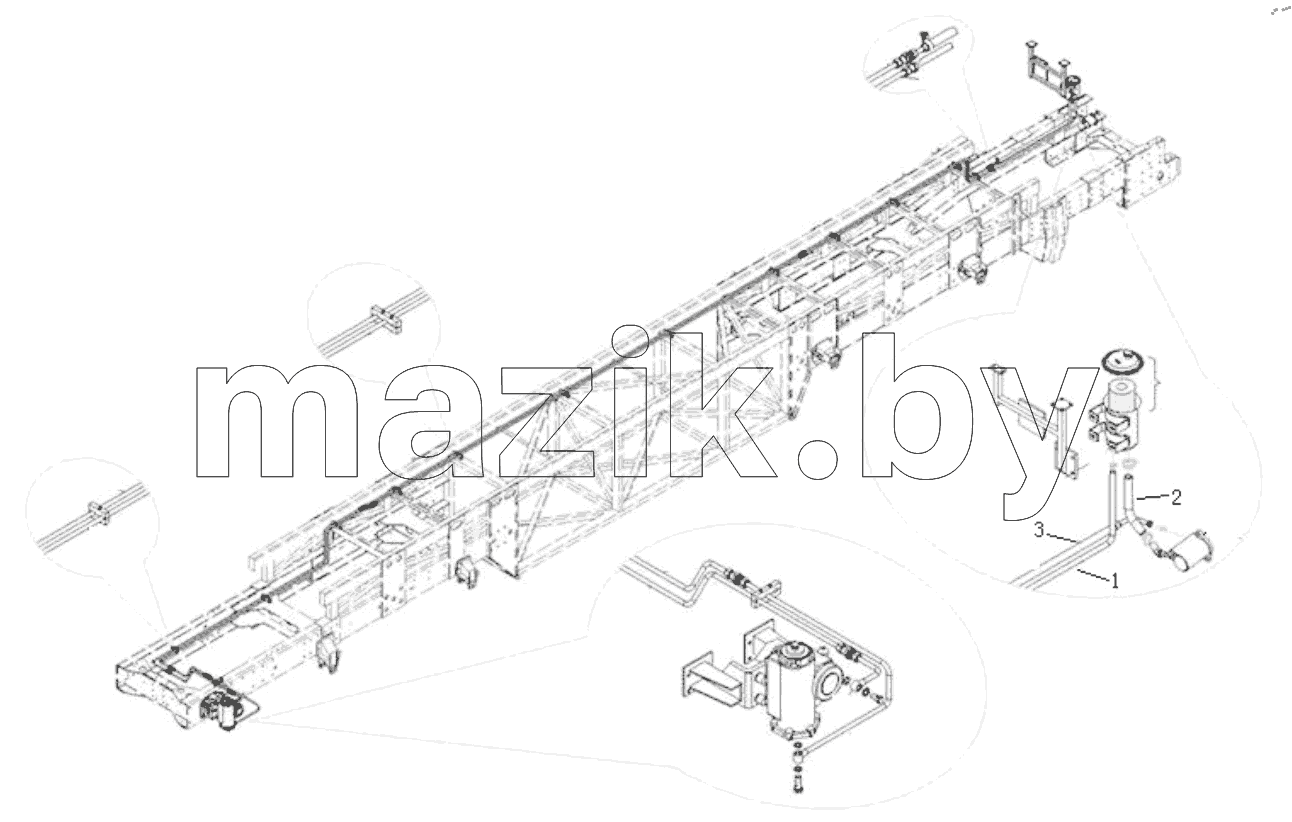  STEERING HOSE SECTION