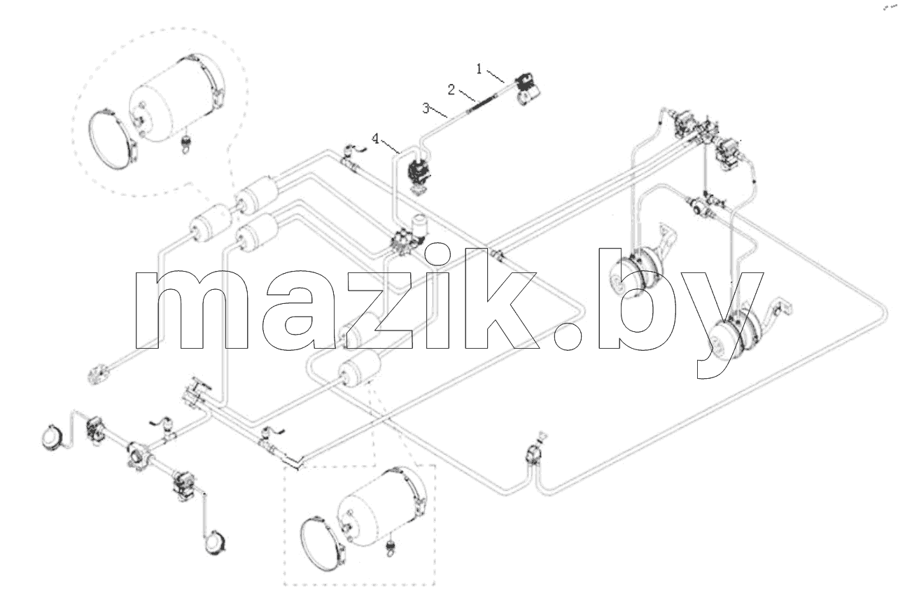  AIR COMPRESSOR OUTLET PIPE