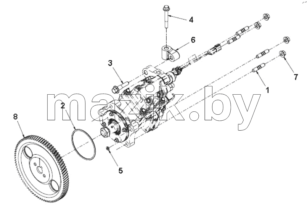  MOUNTING, FUEL PUMP