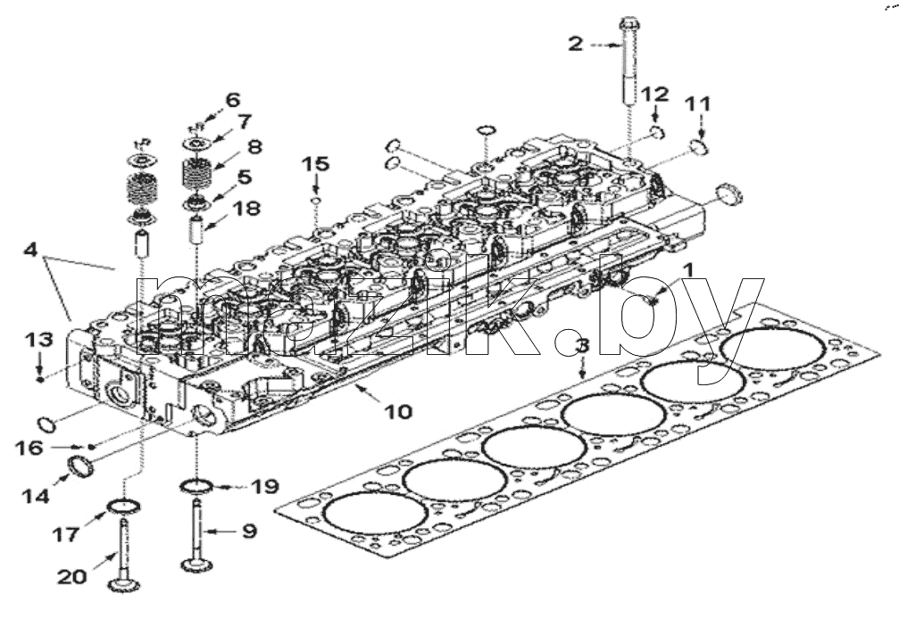  HEAD, CYLINDER