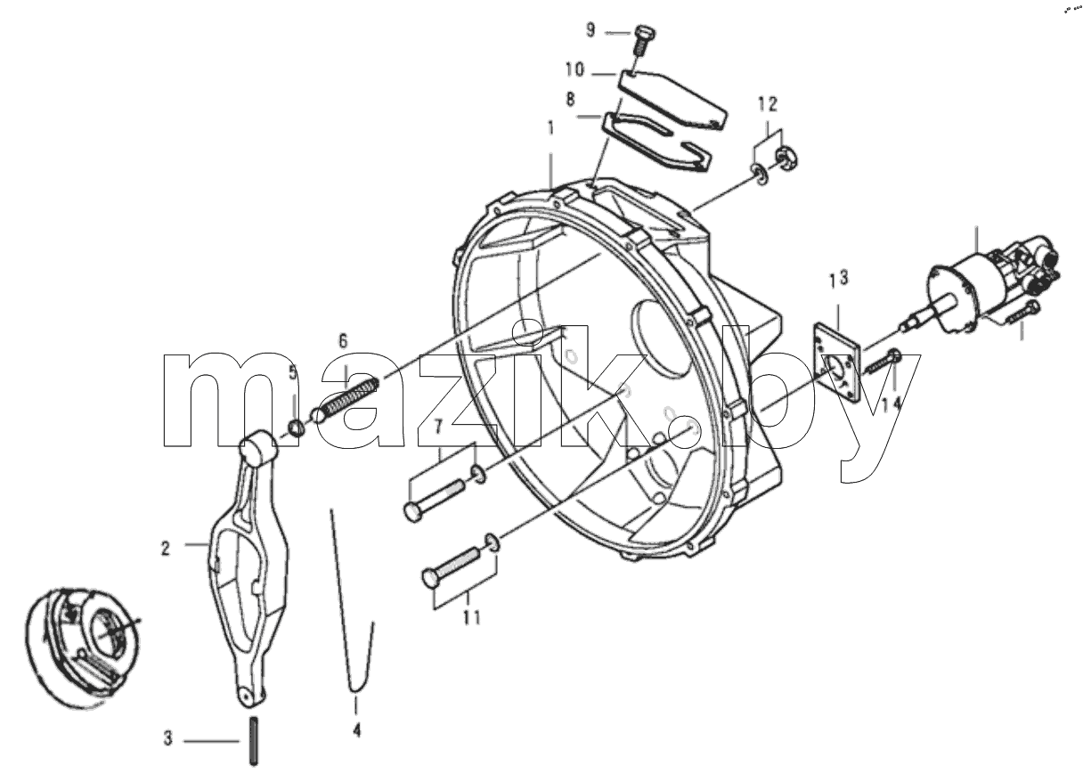  CLUTCH HOUSING ASSY