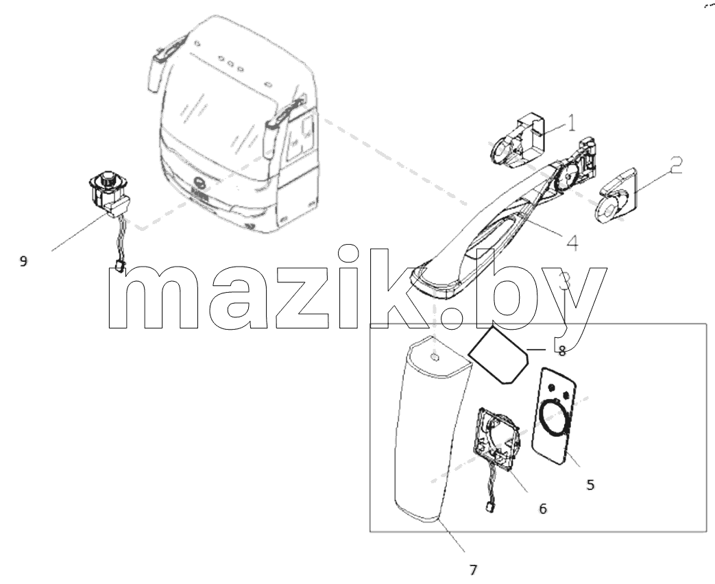  OUTER REARVIEW MIRROR