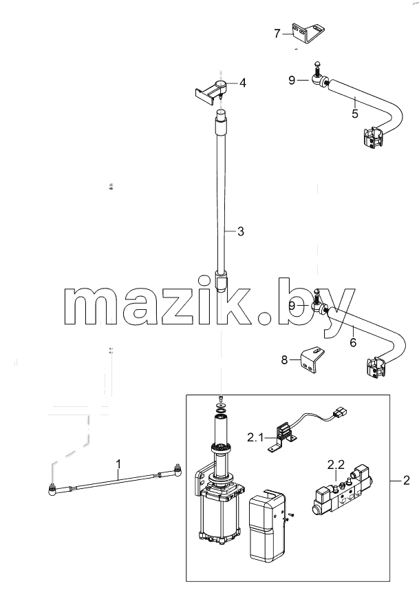  FRONT DOOR PUMP MECHANISM