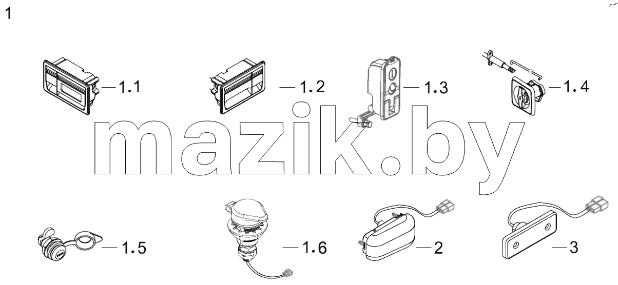  DOOR LOCK AND LAMP