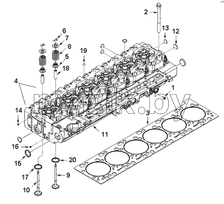  HEAD, CYLINDER
