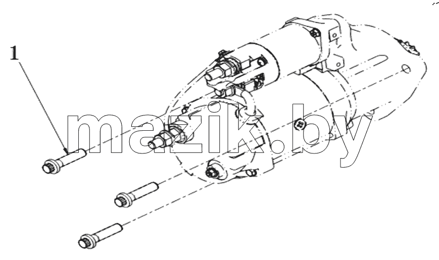  SPACER, STARTING MOTOR