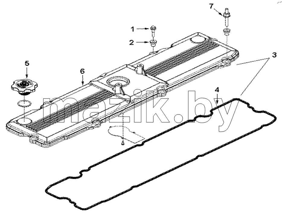  ARRANGEMENT, VALVE COVER