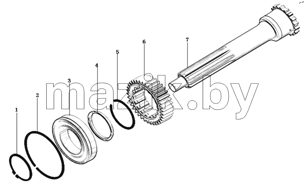  INPUT SHAFT ASSEMBLY
