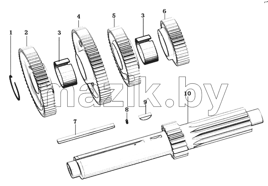  COUNTER SHAFT ASSY