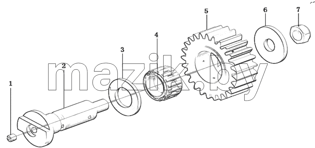  REVERSE COUNTER SHAFT ASSY
