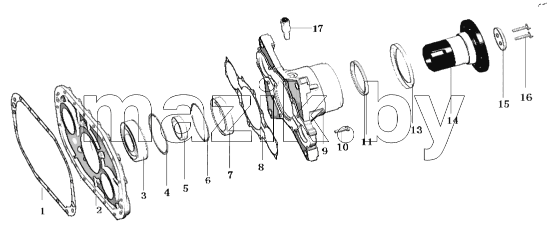  REAR COVER ASSY