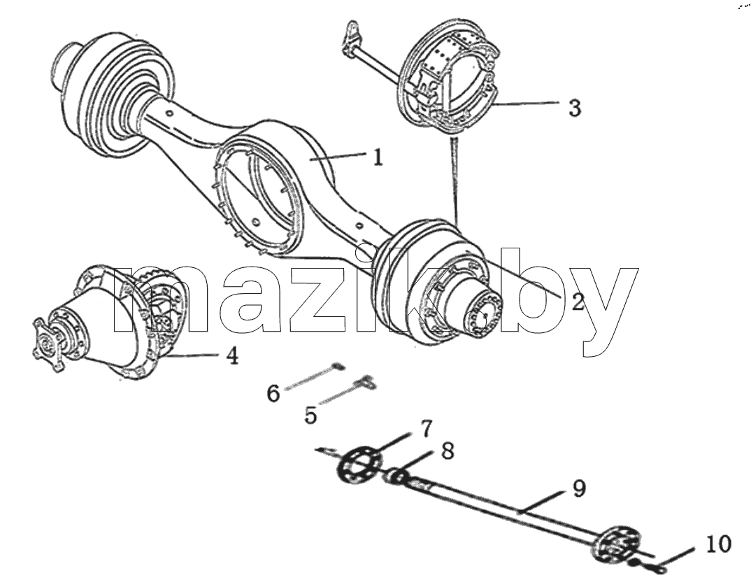  REAR AXLE ASSEMBLY