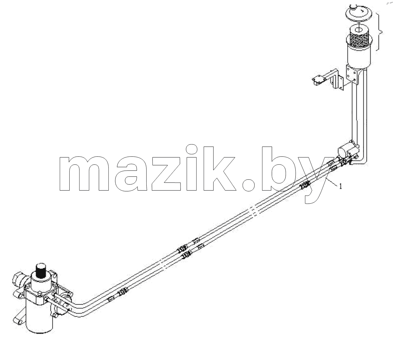  STEERING HOSE SECTION