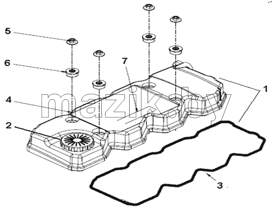  ARRANGEMENT, VALVECOVER