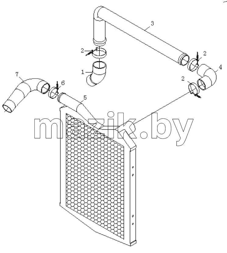  INTERCOOLER SYSTEM, ENGINE