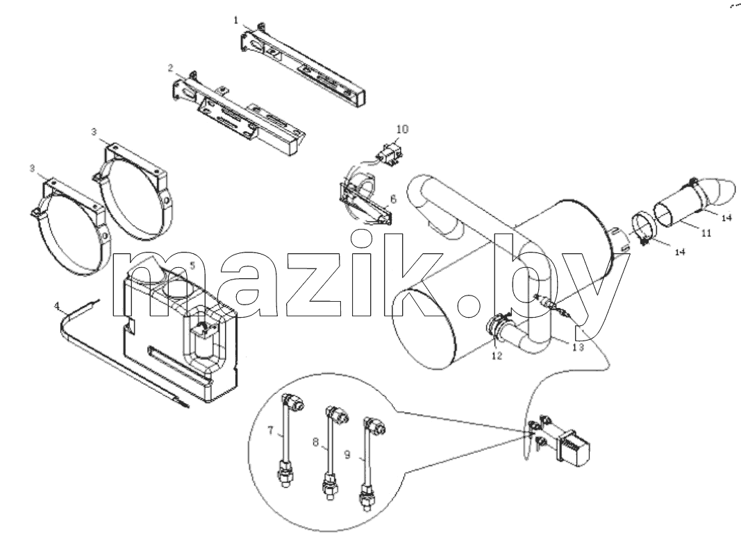  EXHAUST SYSTEM, ENGINE