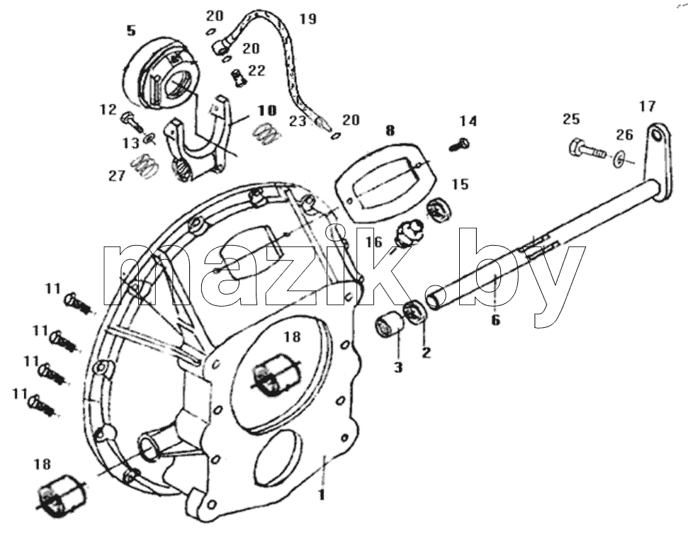 CLUTCH HOUSING ASSY