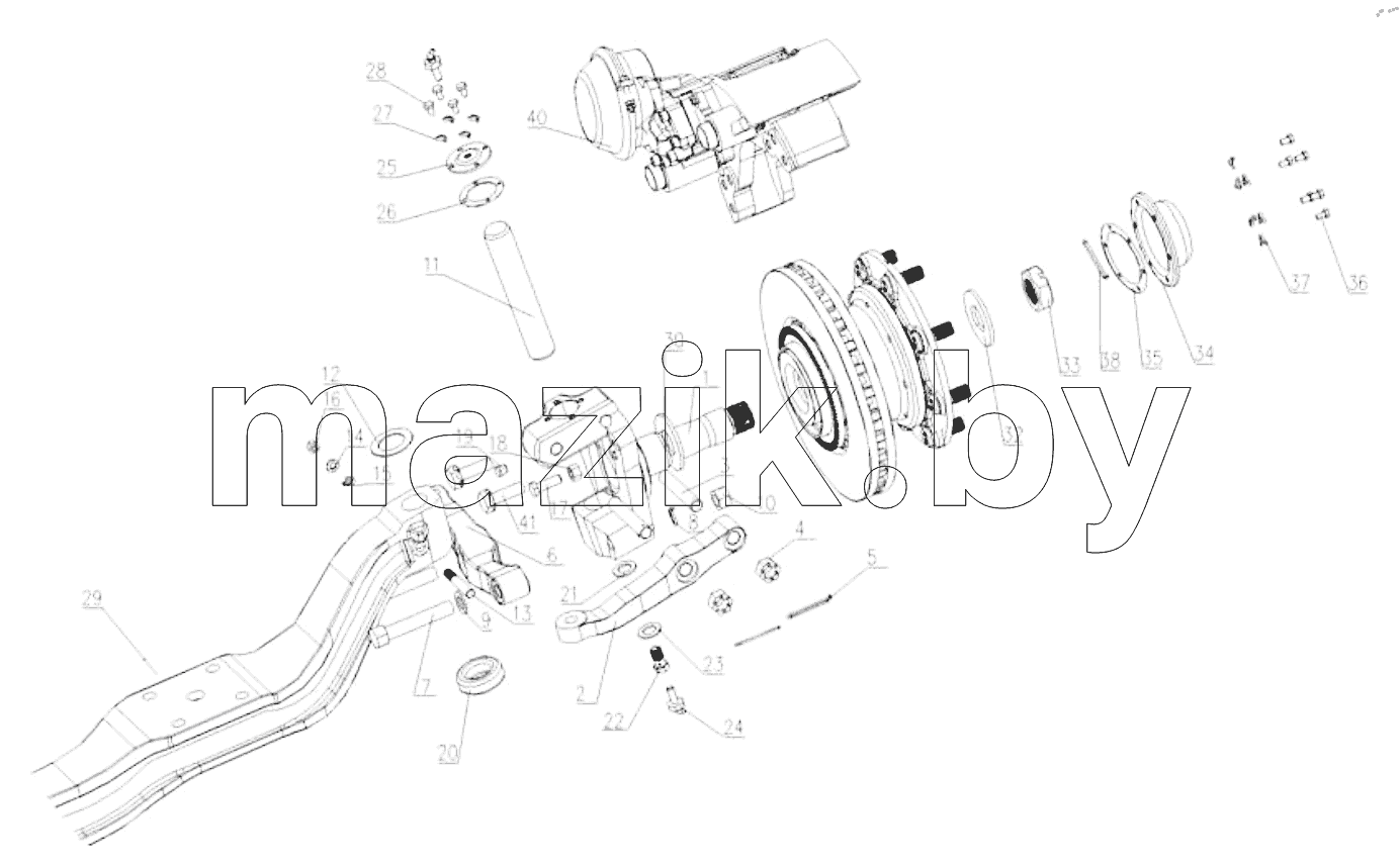  FRONT AXLE UNIT