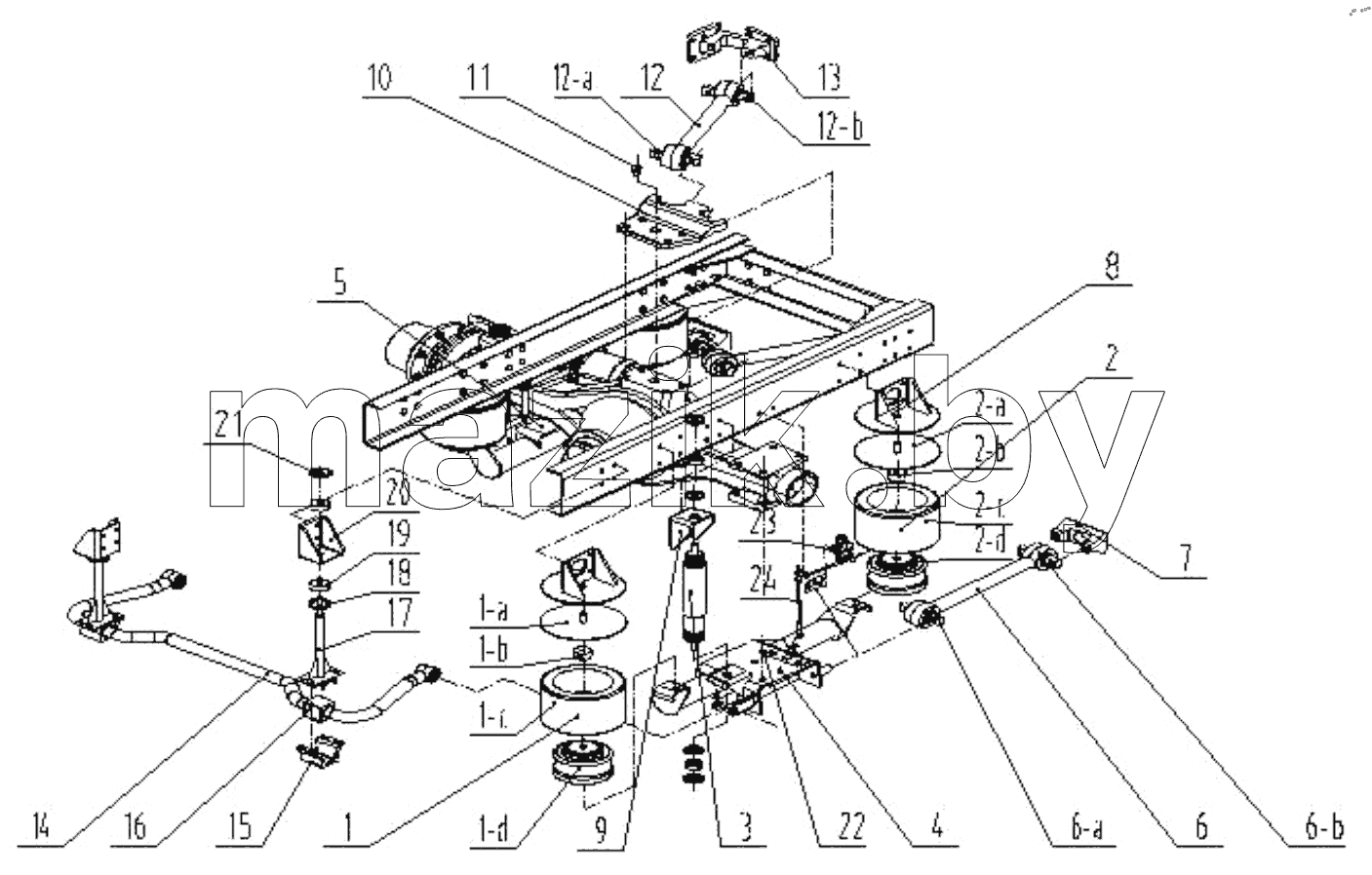  REAR SUSPENSION ASSY
