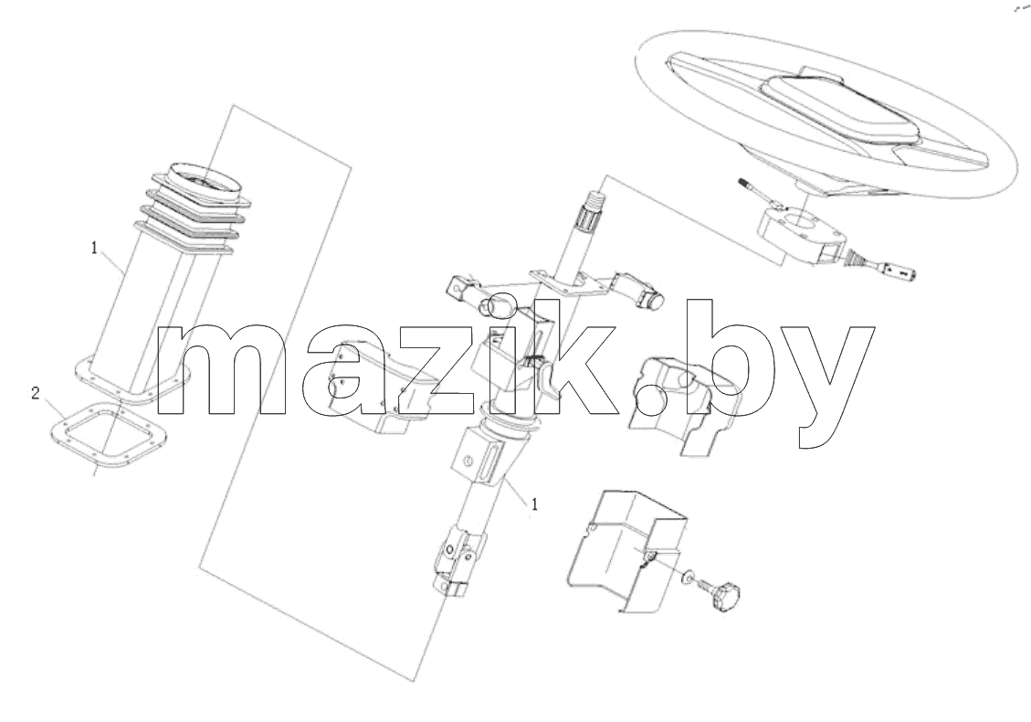  STEERING COLUMN SUBASSEMBLY
