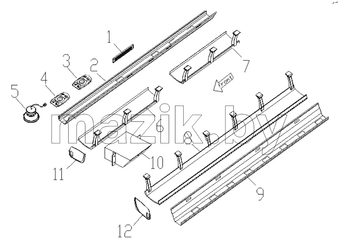  LUGGAGE RACK ASSY