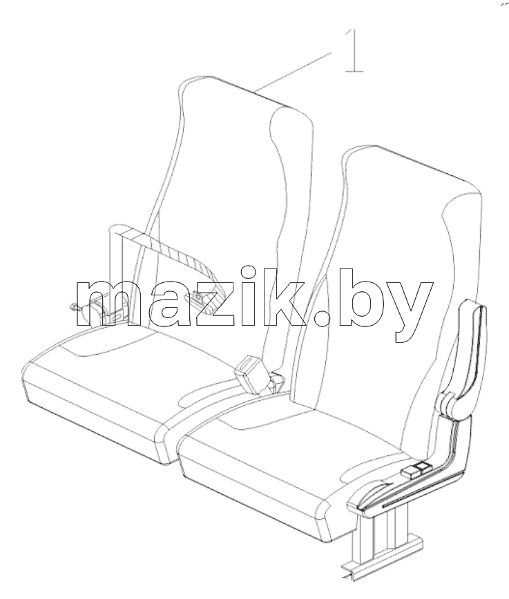  LHS PASSENGER SEAT