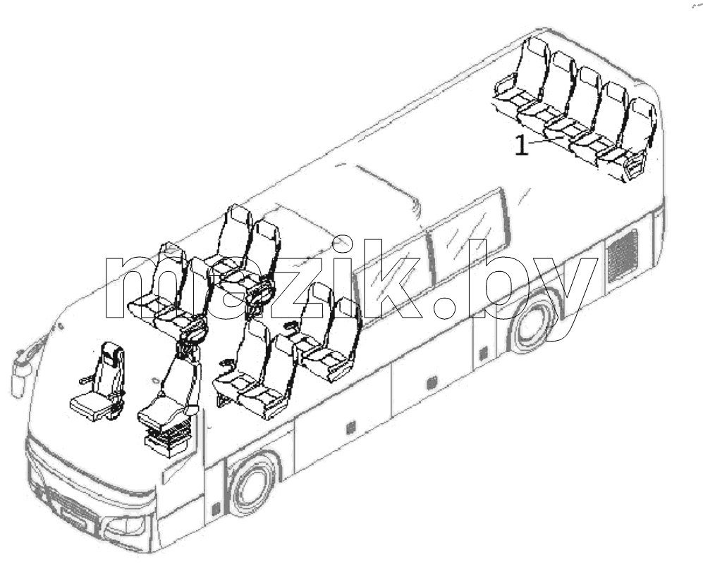  REAR ROW PASSENGER SEAT