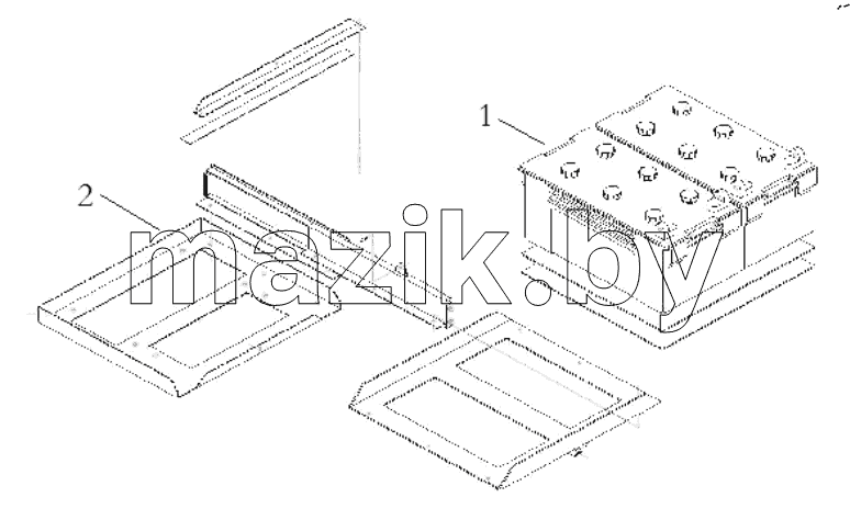  BATTERY MOUNTING ASSY