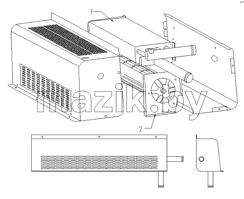  HEATER RADIATOR