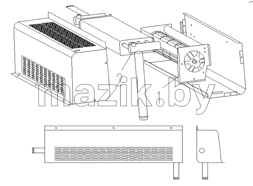  HEATER RADIATOR
