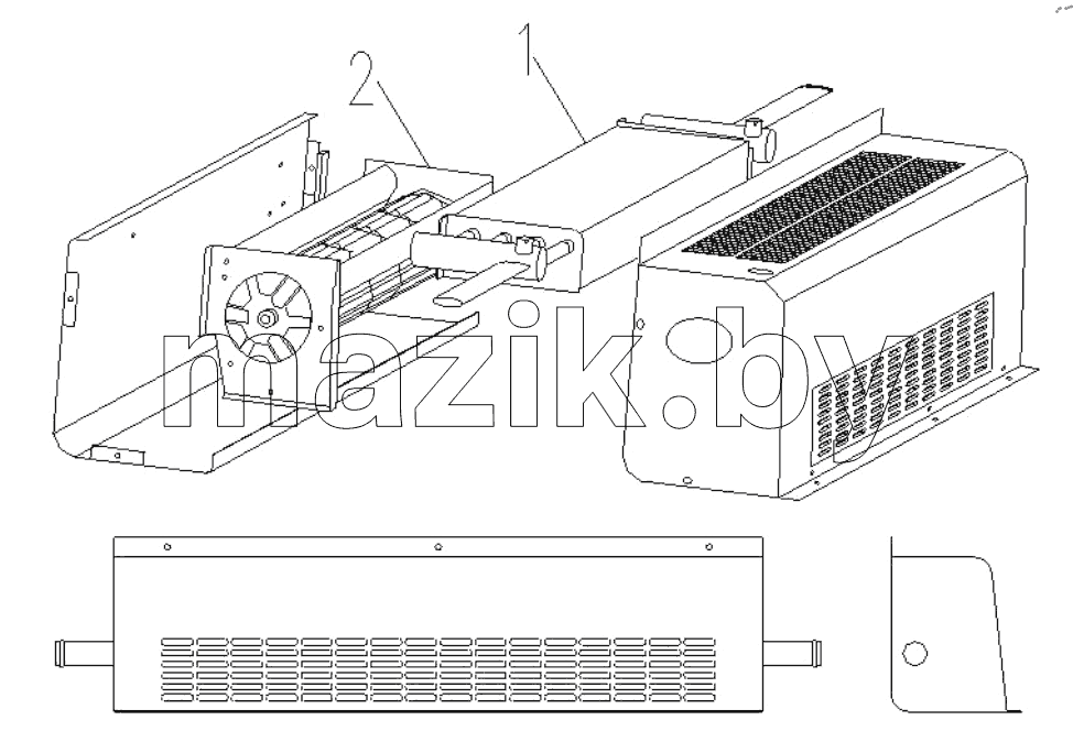  HEATER RADIATOR