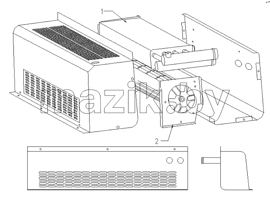  FRONT STEP RADIATOR