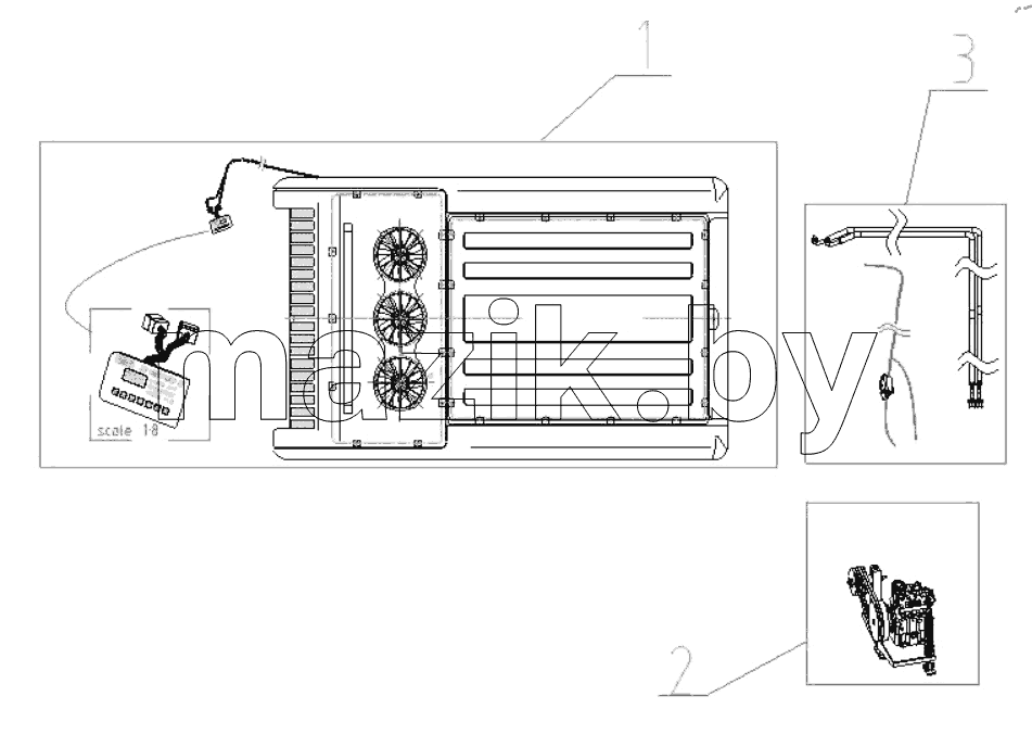  A/C ASSEMBLY