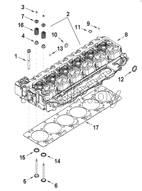  HEAD, CYLINDER